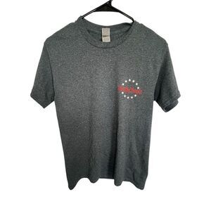 Gildan Grey Patriotic “We The People” Graphic Short Sleeve T-Shirt